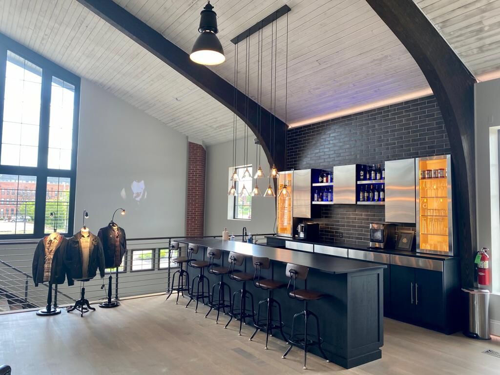 The bar and main room at THE 1301 where preferred Saint Louis vendors work
